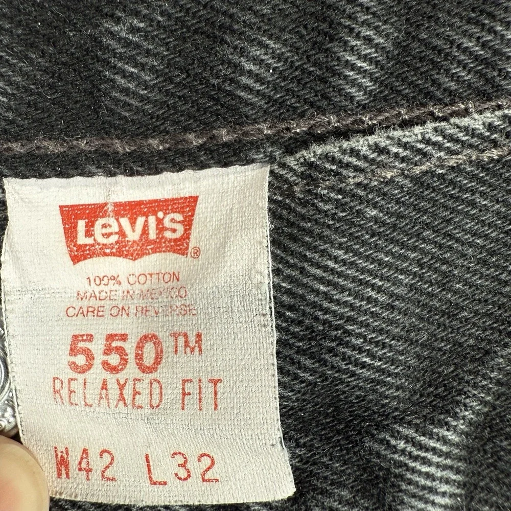 Vintage‎ Levis 550 Mens Jeans 42x32 (40x31) Relaxed Fit  90s Y2K